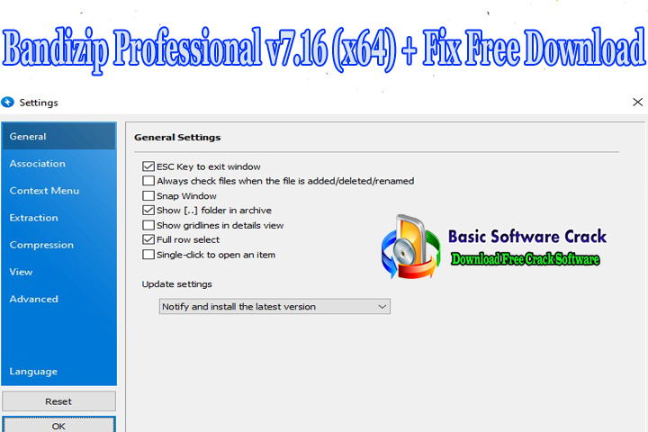 Bandizip Professional v7.31 (x64) + Crack