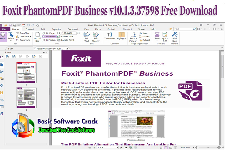 Download Foxit Reader 12.1.3.15356 for Windows