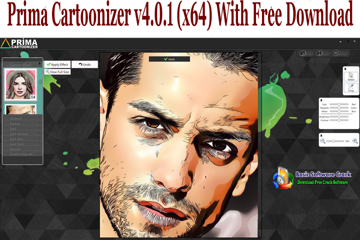 Prima Cartoonizer Online and Desktop Software