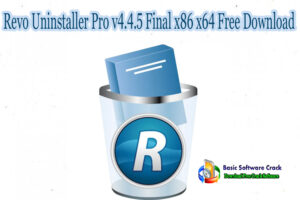 Revo Uninstaller Pro v4.4.5 Final x86 x64 Free Download