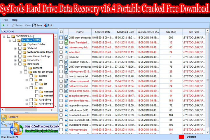 Hard Drive Data Recovery Software Download Full Version