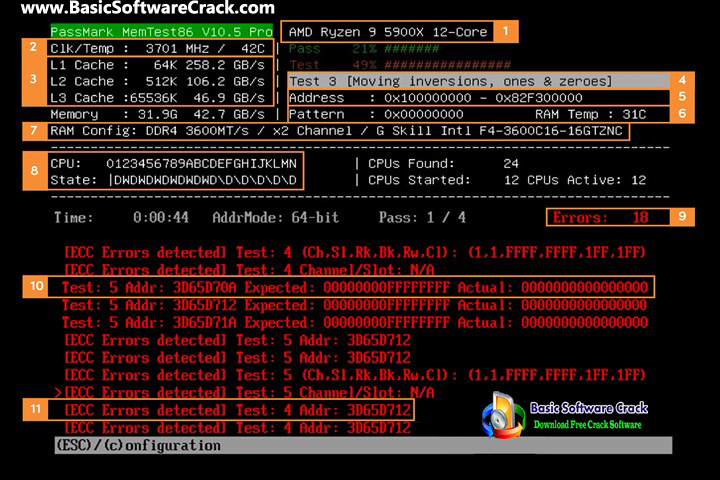 passmark memtest86 pro full - BasicSoftwareCrack