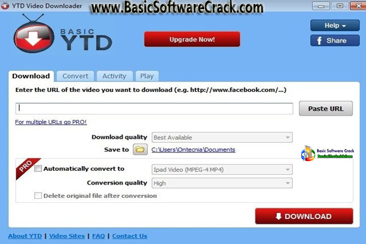 YTD Downloader APK - BasicSoftwareCrack