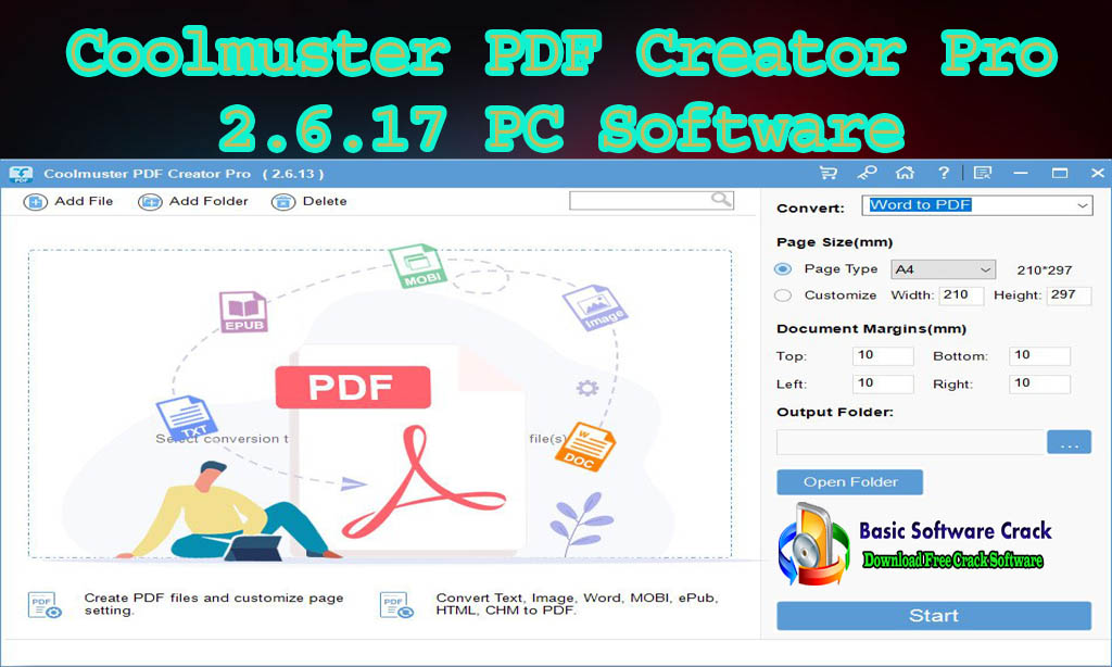 Coolmuster PDF Creator Pro 2.6.17 PC Software Free Download