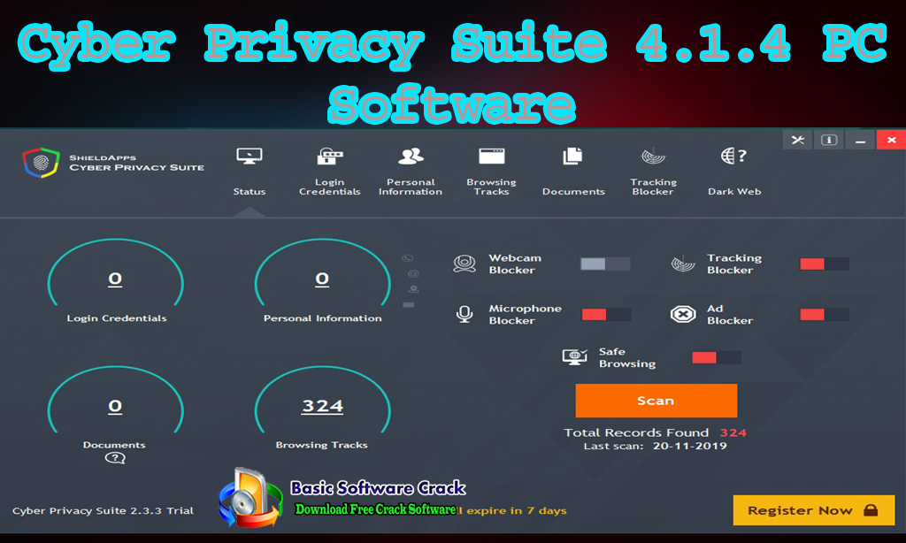 Cyber Privacy Suite 4.1.4 PC Software Free Download